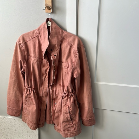 Old Navy Faded Pink Utility Jacket- Women’s XS - Picture 2 of 3